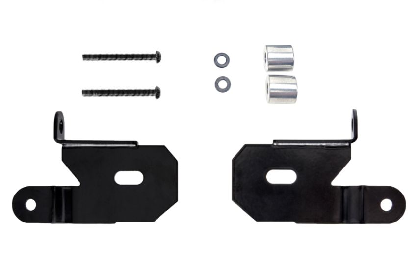 KC HiLiTES 7318 Bracket Mount Set Pillar - 2018+ Jeep Wrangler JL/Jeep Gladiator JT