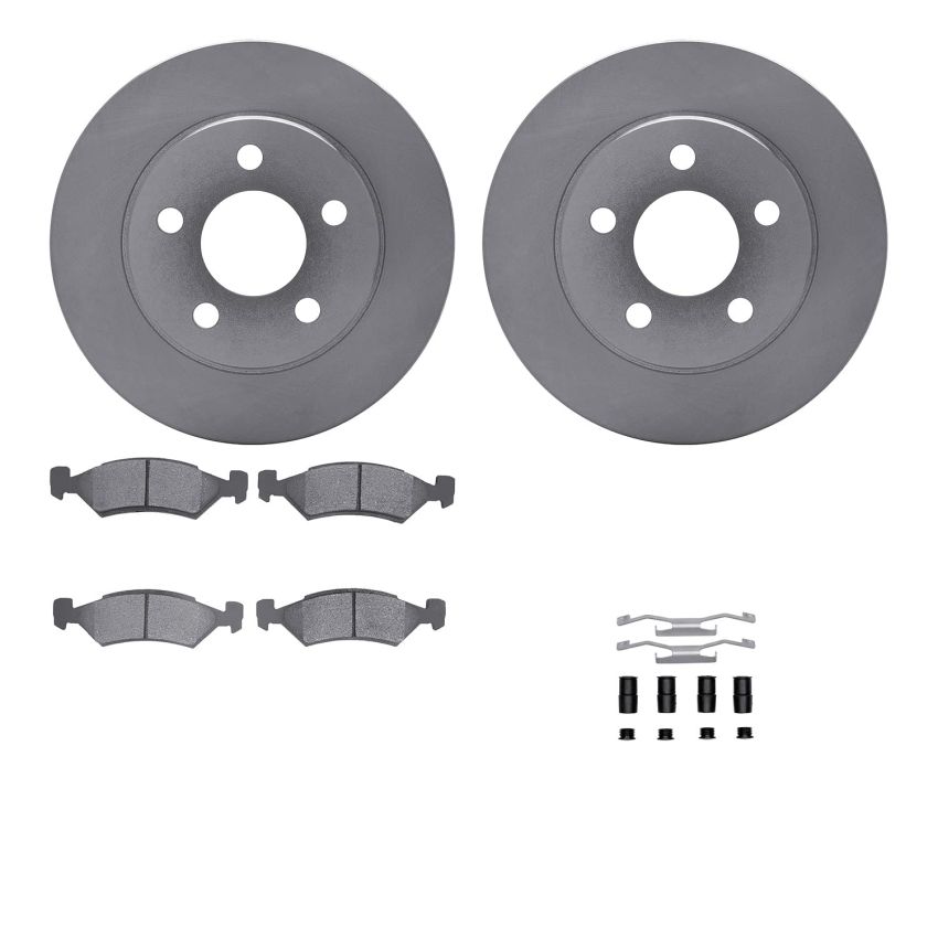 Dynamic Friction 6512-40091 Rotor Kit