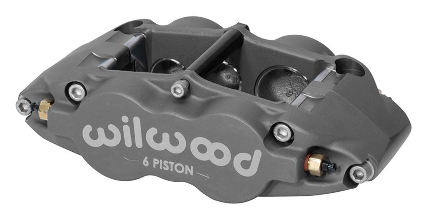 Wilwood 120-13236 Caliper-Forged Superlite 6R-L/H 1.62/1.12/1.12in Pistons 1.25in Disc