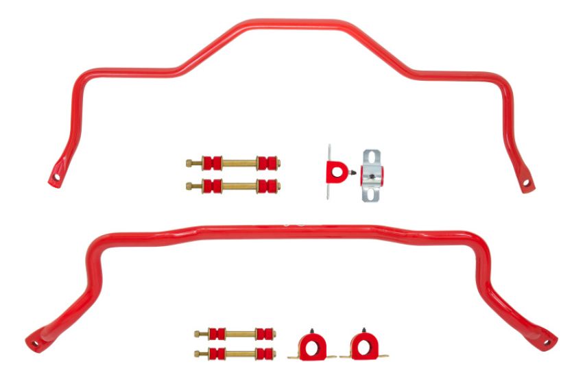UMI Performance 211213-R 93-02 GM F-Body Front and Rear Sway Bar Kit Tubular