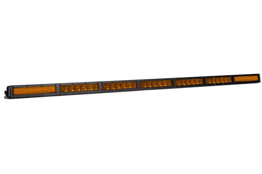 Diode Dynamics DD5056 42 In LED Light Bar Single Row Straight - Amber Combo Each Stage Series