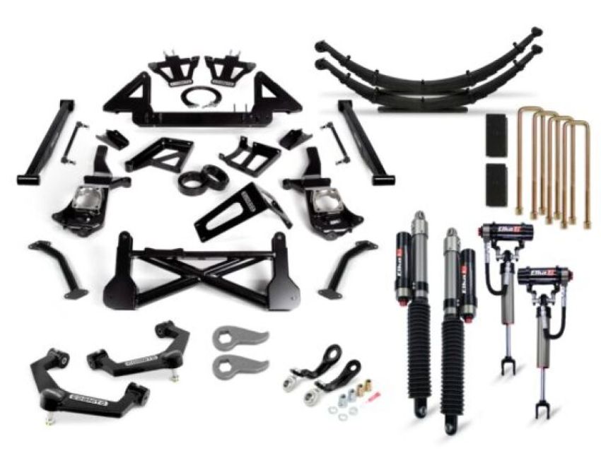 Cognito 210-P1178 20-24 Chevy/GMC Silv/Sierra 2500/3500 HD 2WD/4WD 12in Elite Lift Kit w/ Elka 2.5 RR Shocks