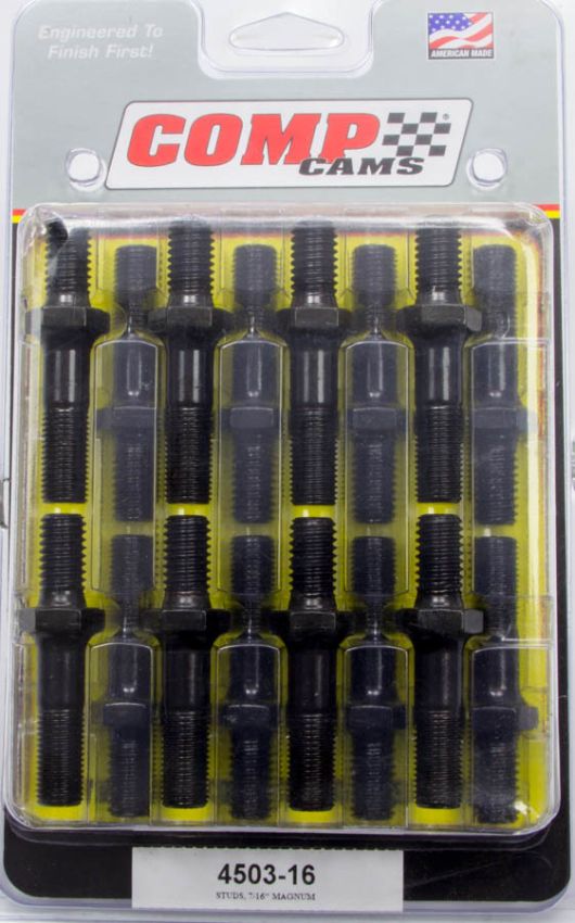 COMP CAMS COM4503-16 7/16 Magnum Rocker Studs 1.750 Upper Stud Length