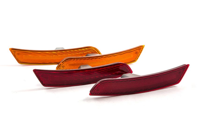 Diode Dynamics DD5062 16-21 Chevrolet Camaro LED Sidemarkers - Amber/ - Red (set)