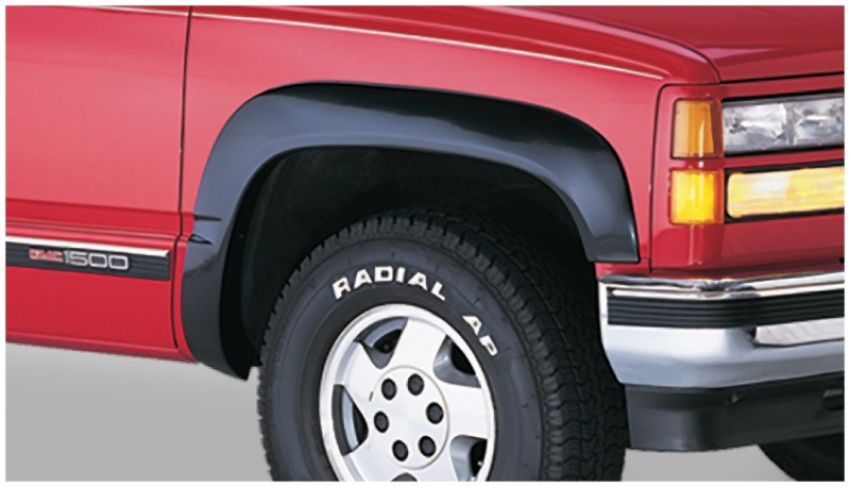 Bushwacker 40904-01 88-99 Chevy C1500 OE Style Flares 4pc - Black