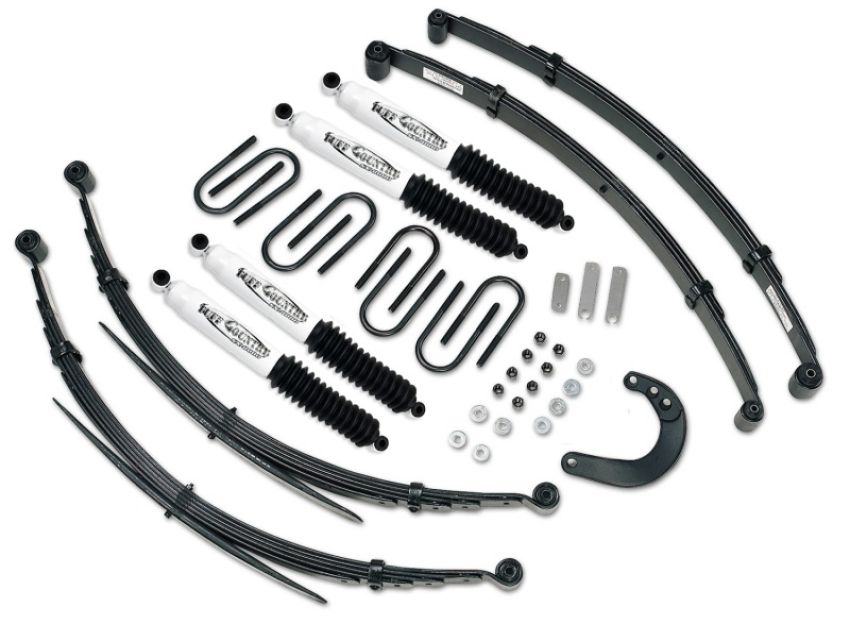 Tuff Country 14741KN 88-91 Chevy Suburban 3/4 Ton 4X4 -4in Lift Kit EZ-Ride (w/52in Rr Springs SX8000)