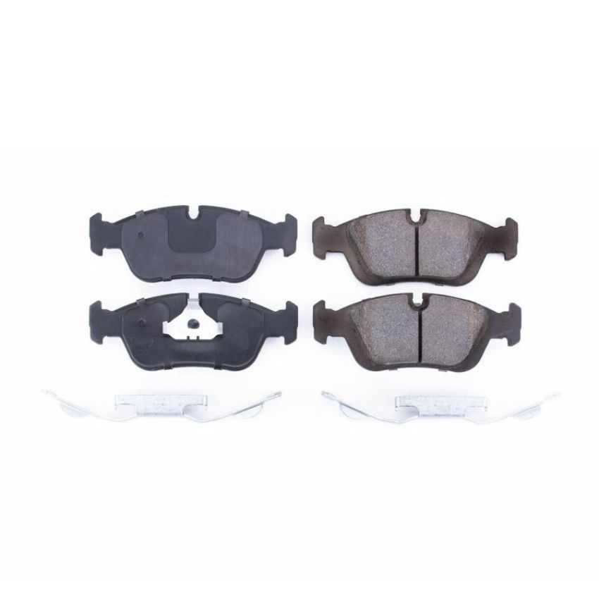 PowerStop 17-558 PowerStop - Z17 Low-Dust Ceramic Brake Pads with Hardware