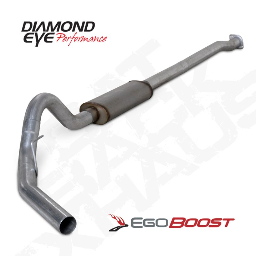 Diamond Eye Performance K3333S Diamond Eye KIT 3 1/2in CB SGL GAS SS FORD 3.5L F150 RAPTOR 11-13