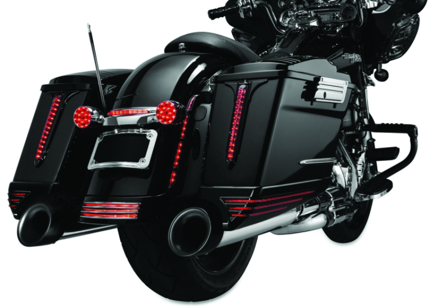 Kuryakyn 864 Billet Antenna Hex/Grooved Black & Raw