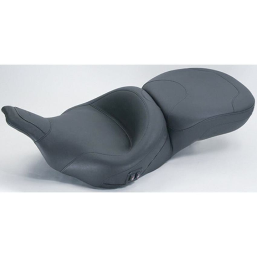 Mustang Motorcycle 76653 Mustang 97-07 Harley Electra Glide, Road Glide Wide Touring 1PC Seat - Black