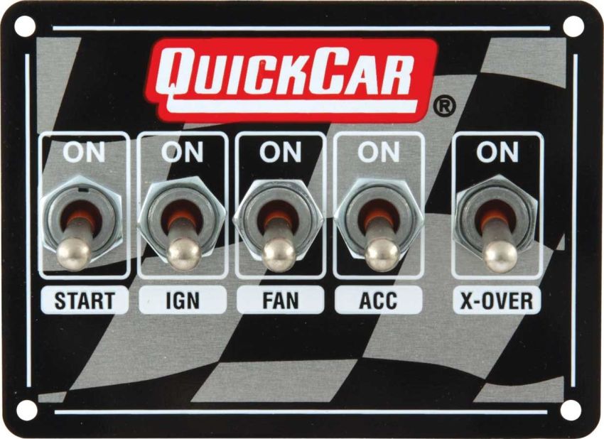 QUICKCAR RACING PRODUCTS QRP50-1711 Ignition Panel Dual Box