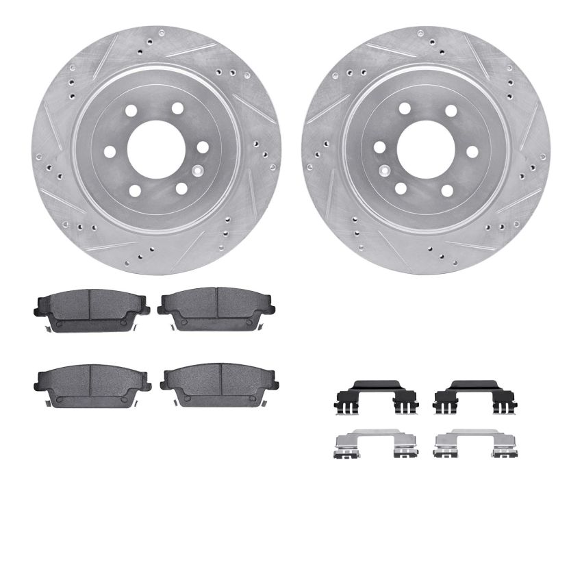 Dynamic Friction 7612-46030 Rotor Kit