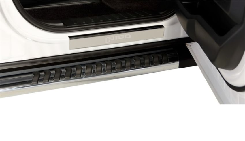 Putco 95185FD 17-20 Ford SuperDuty Crew Cab w/ SUPERDUTY Etching - 4pcs SS Door Sills