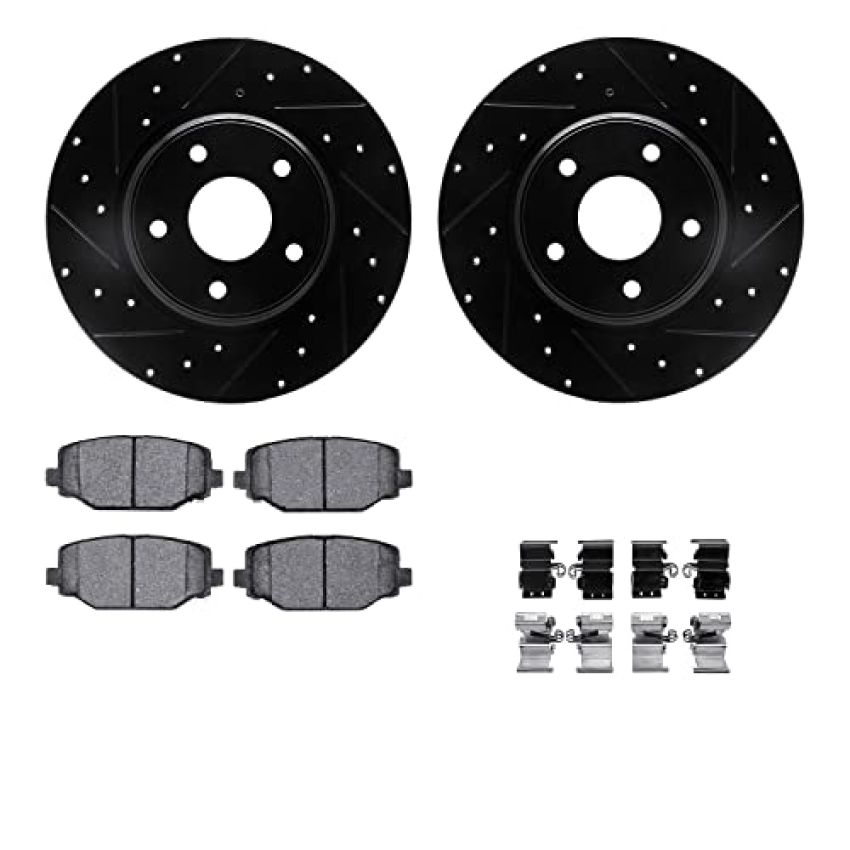 Dynamic Friction 8612-40004 Rotor Kit
