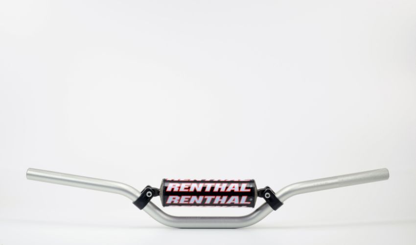 Renthal 825-01-SI-04-227 12-19 KTM 50SX 7/8 in. Handlebar Mini - Silver