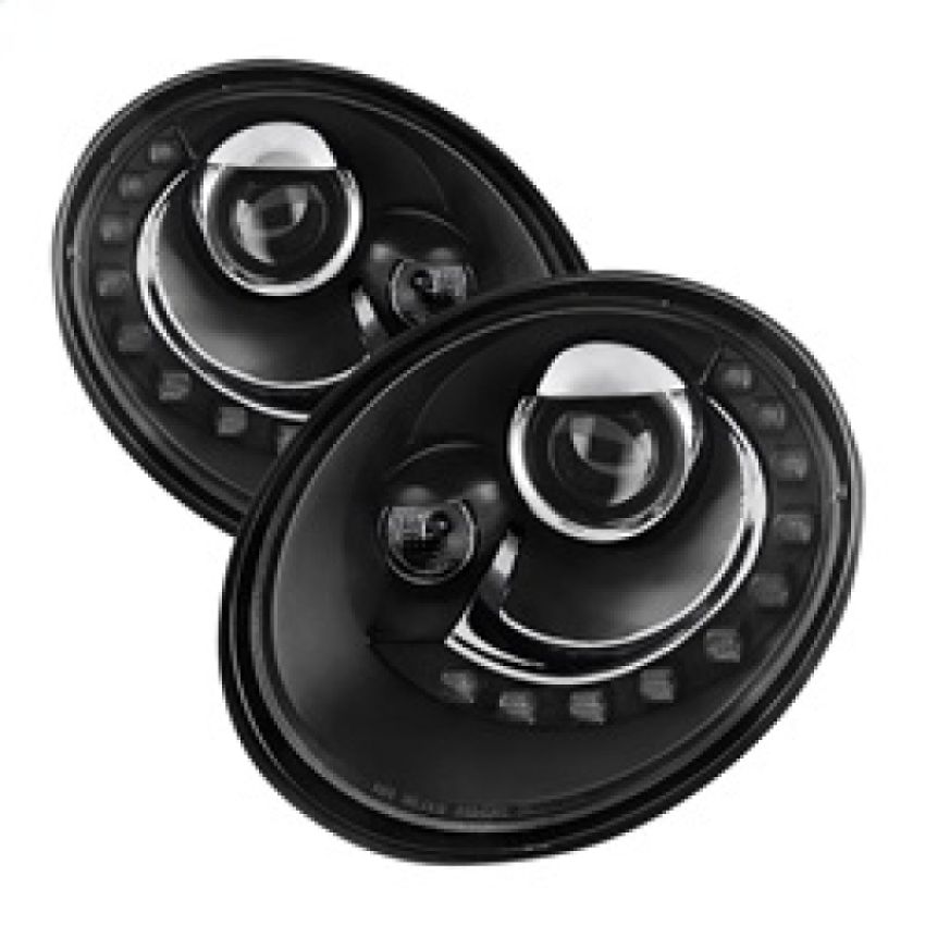 SPYDER 5080929 Projector Headlights - DRL LED - Black