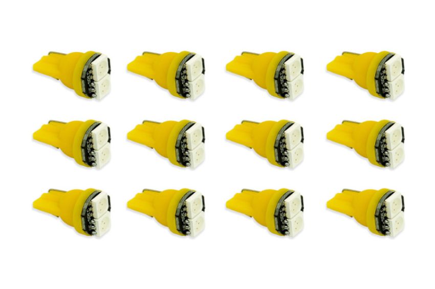 Diode Dynamics DD0032TW 194 LED Bulb SMD2 LED - Amber Set of 12