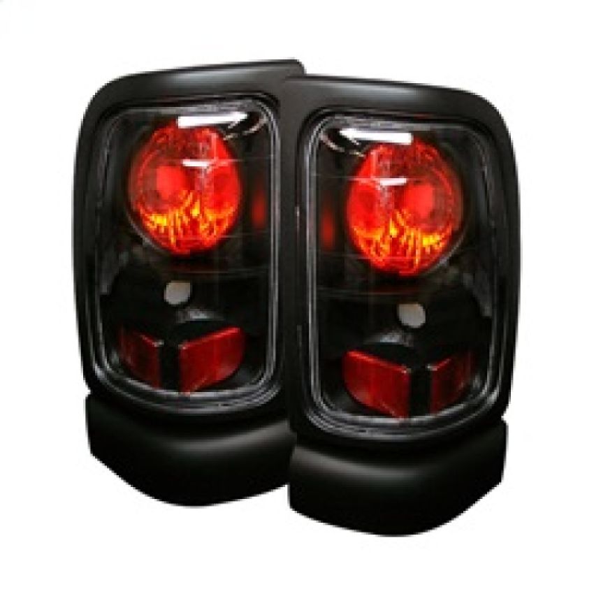 SPYDER 5002662 Euro Style Tail Lights - Black