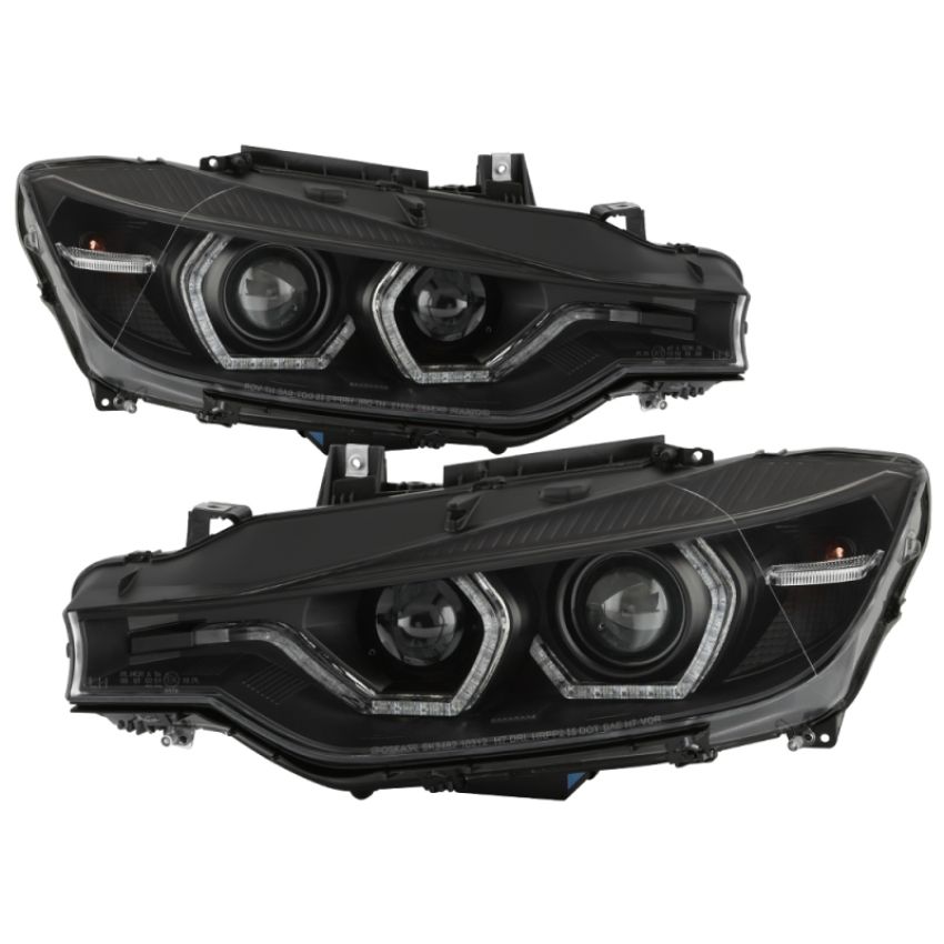SPYDER 5086754 Projector Headlights - Black