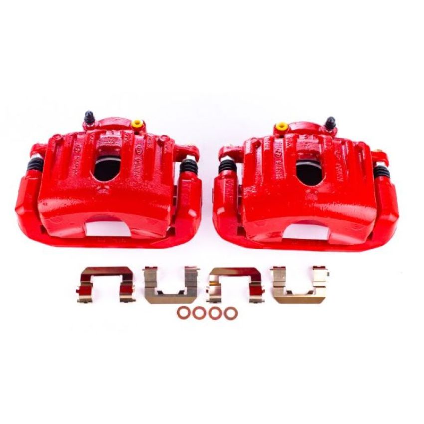 PowerStop S6140 Red Powder Coated Calipers