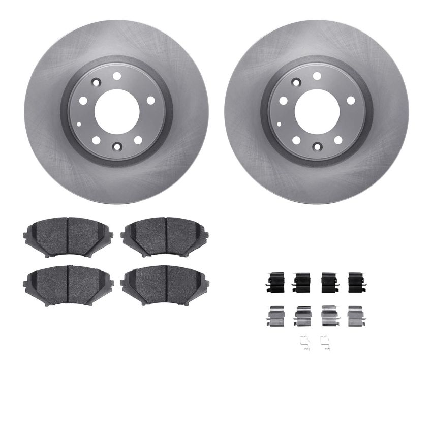 Dynamic Friction 6512-80208 Rotor Kit