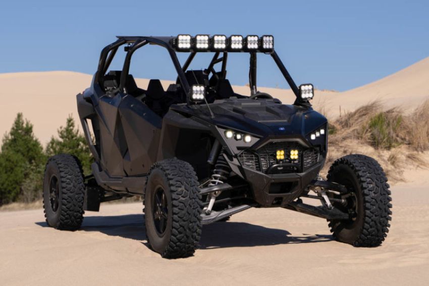 Diode Dynamics DD7632 20-Present Polaris RZR SS5 Pro CrossLink Roof - White Combo Lightbar Kit
