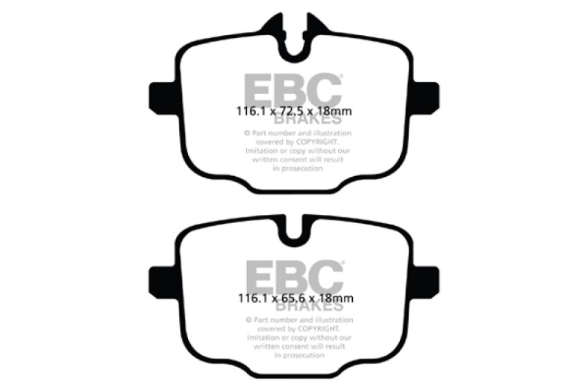 EBC Brakes DP42089R Yellowstuff Street And Track Brake Pads