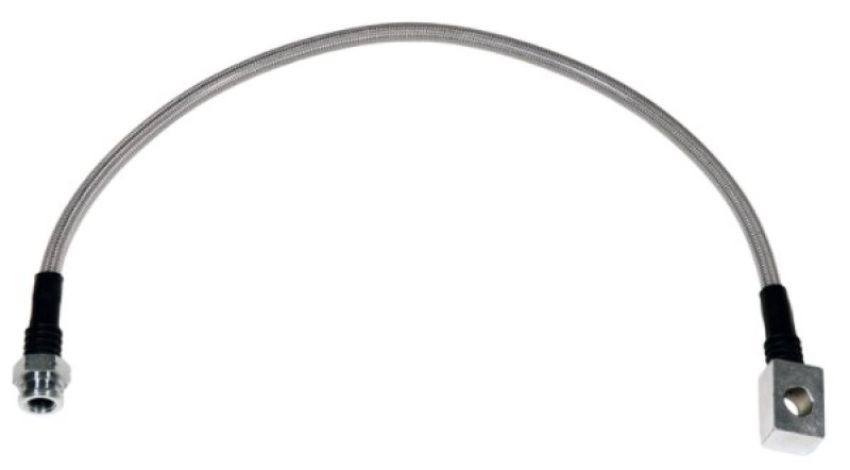 Wilwood 220-8216 20in OAL Flexline -3 Hose to M10 by 1.00 to 12 Deg. Banjo Bubble Flare