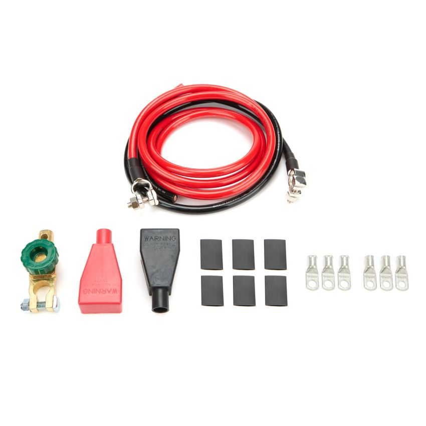 QUICKCAR RACING PRODUCTS QRP57-001 Battery Cable Kit 4 Ga. 6ft Red & 3ft Black
