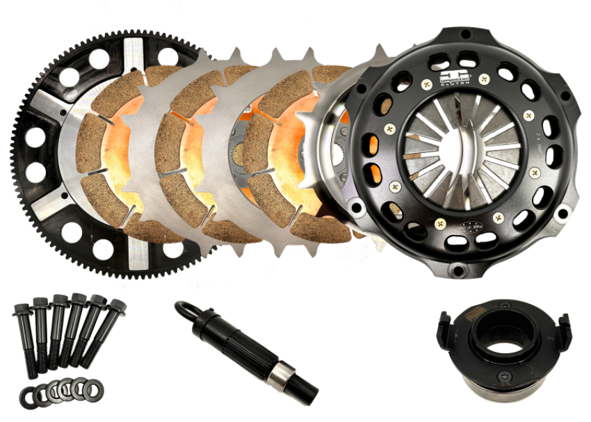 Competition Clutch 1848014-3 Honda H Series 184mm Triple Disc Ceramic Clutch Kit