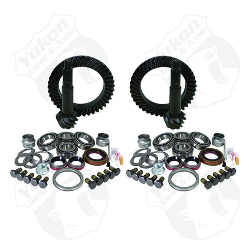 Yukon Gear & Axle YGK009 Yukon Gear & Install Kit Package for Jeep TJ Rubicon 4.56 Ratio