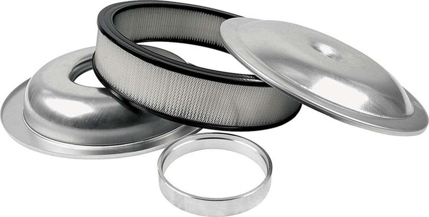 ALLSTAR PERFORMANCE ALL25912 LW 14in A/C Kit Plain 3-1/2in Paper Element