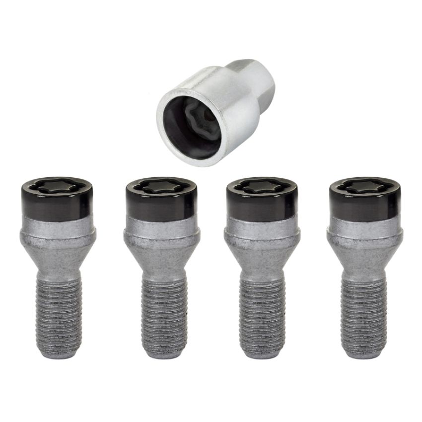 McGard (27326 14X1.25 MCG LOCK SET BOLT CONE, BLACK (17mm HEX))