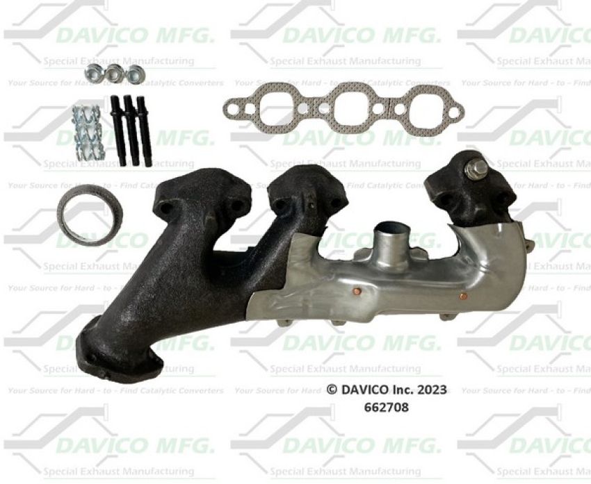 Davico Mfg 662708 Stand alone Exact-Fit exhaust manifold