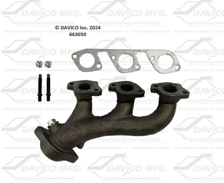 Davico Mfg 663050 Stand alone Exact-Fit exhaust manifold