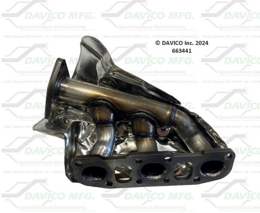 Davico Mfg 663441 Stand alone Exact-Fit exhaust manifold
