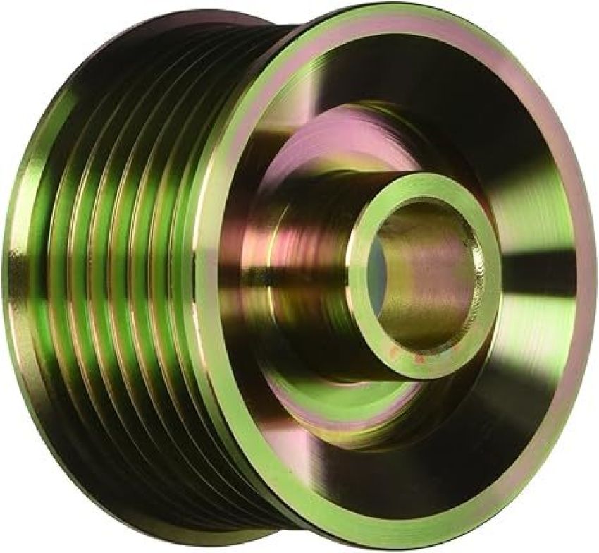 POWERMASTER PWM108 Pulley 8-Groove Yellow Zinc 58mm OD