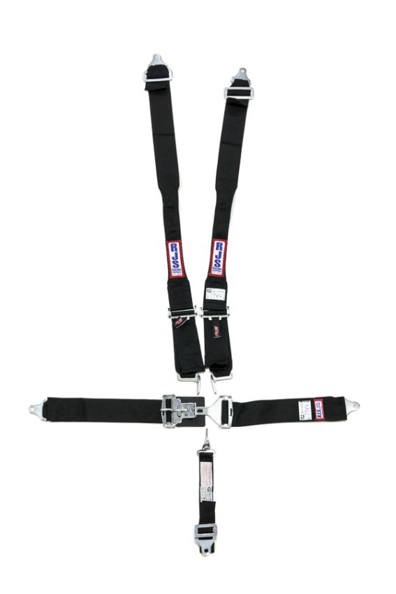 RJS SAFETY RJS1142201 Harness System 5 Pt Blk Hans Shoulder Ind Wrap
