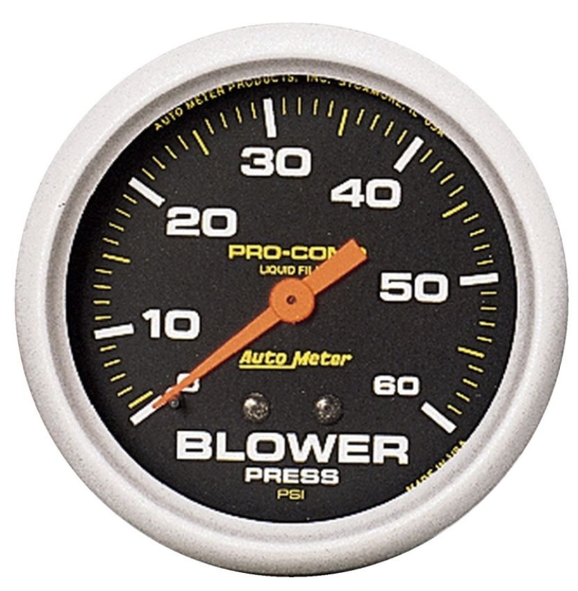 AutoMeter 5402 GAUGE, BLOWER PRESS, 2 5/8