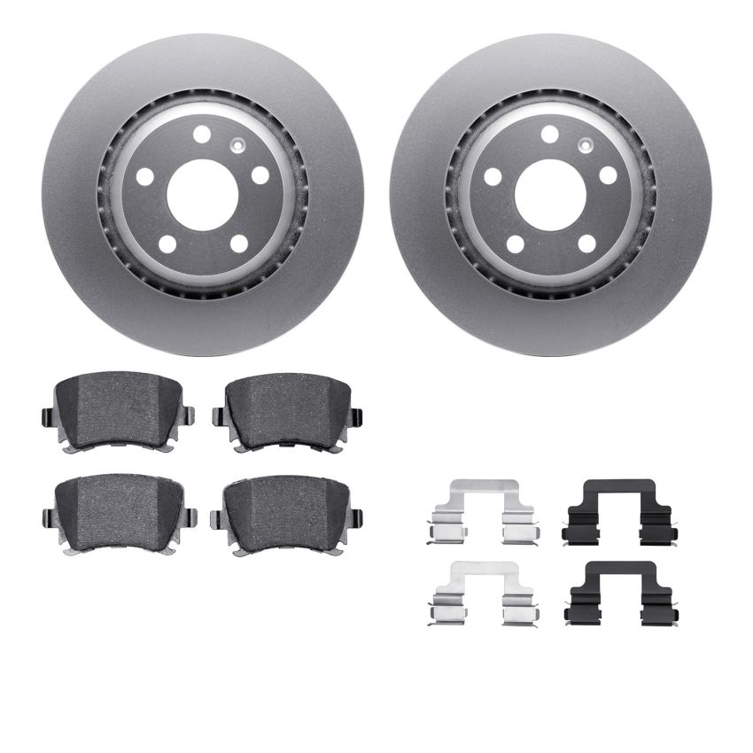 Dynamic Friction 4512-73136 Rotor Kit