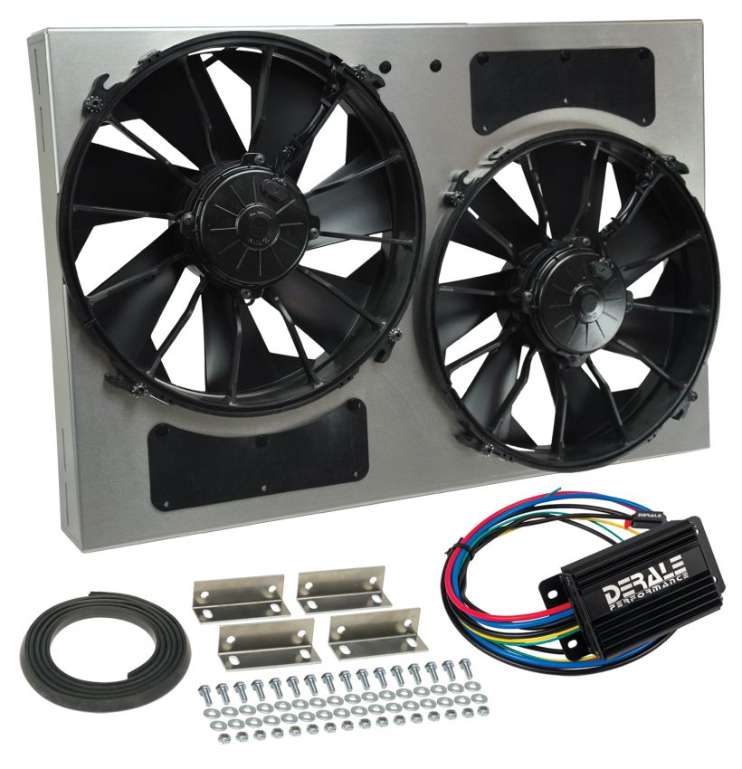 Derale 66826 Powerpack - High Output Dual 12