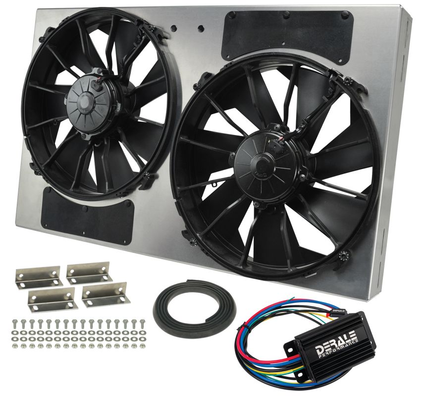 Derale 66836 Powerpack - High Output Dual 12