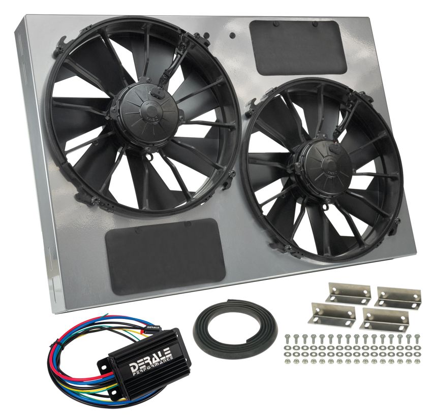 Derale 66927 Powerpack - High Output Dual 12