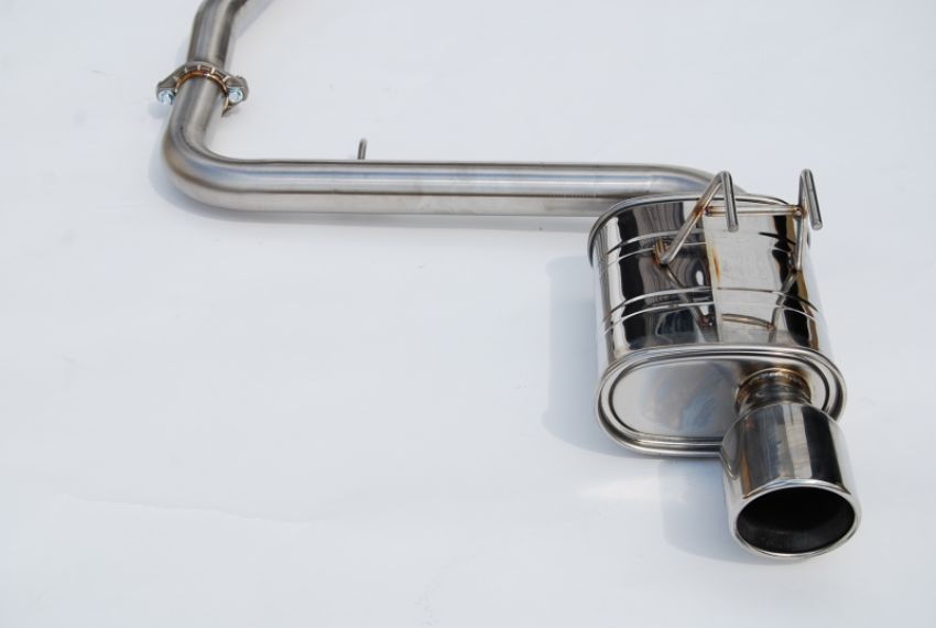 Invidia HS22HC6Q31RSL 2022+ Honda Civic Sport (2.0N/A) 60mm Q300 Cat Back Exhaust - Rolled SS Tips