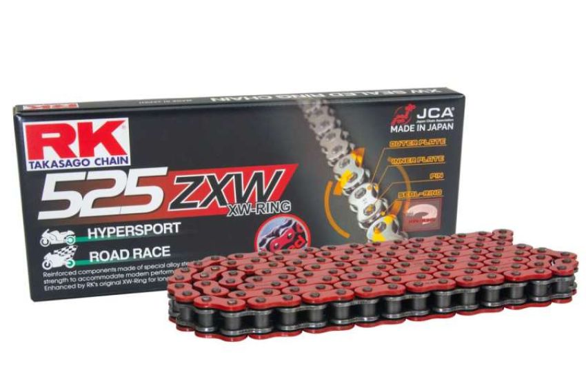 RK Chain RR525ZXW-100FT RR525ZXW-100FT XW-Ring - Red
