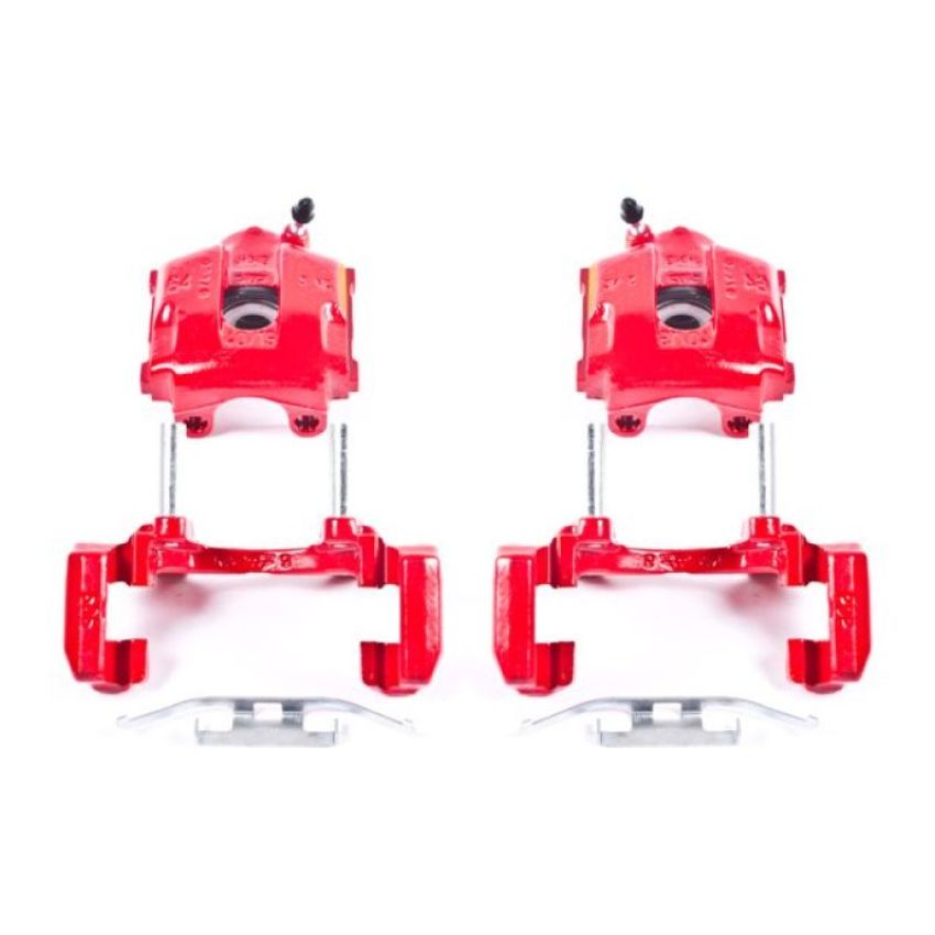 PowerStop S2640A Red Powder Coated Calipers