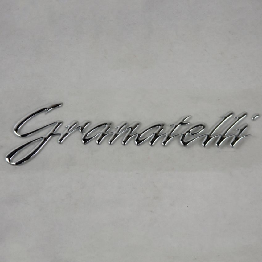 Granatelli Motor Sports 100010C Granatelli Logo - Domed Decal - Chrome