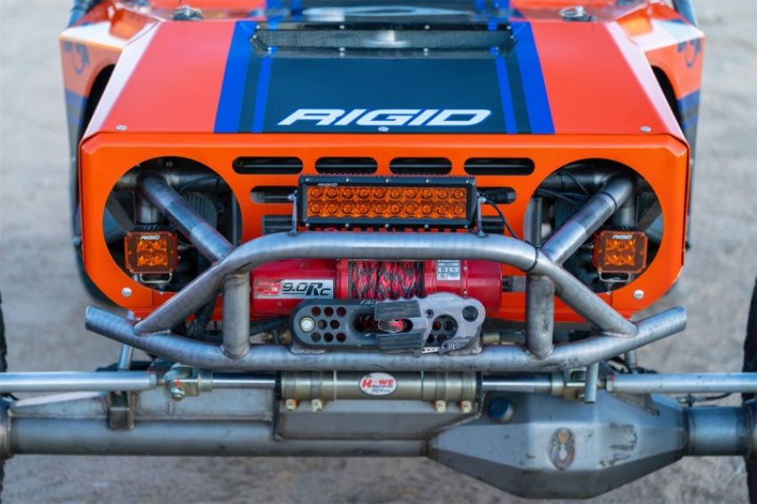 Rigid Industries Protective Polycarbonate Cover - Dually/D2 - Amber