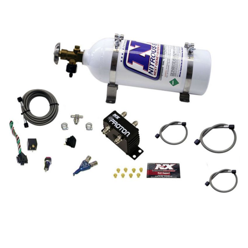 Nitrous Express 20420-05 PROTON SERIES NITROUS SYSTEM W/ 5LB BOTTLE