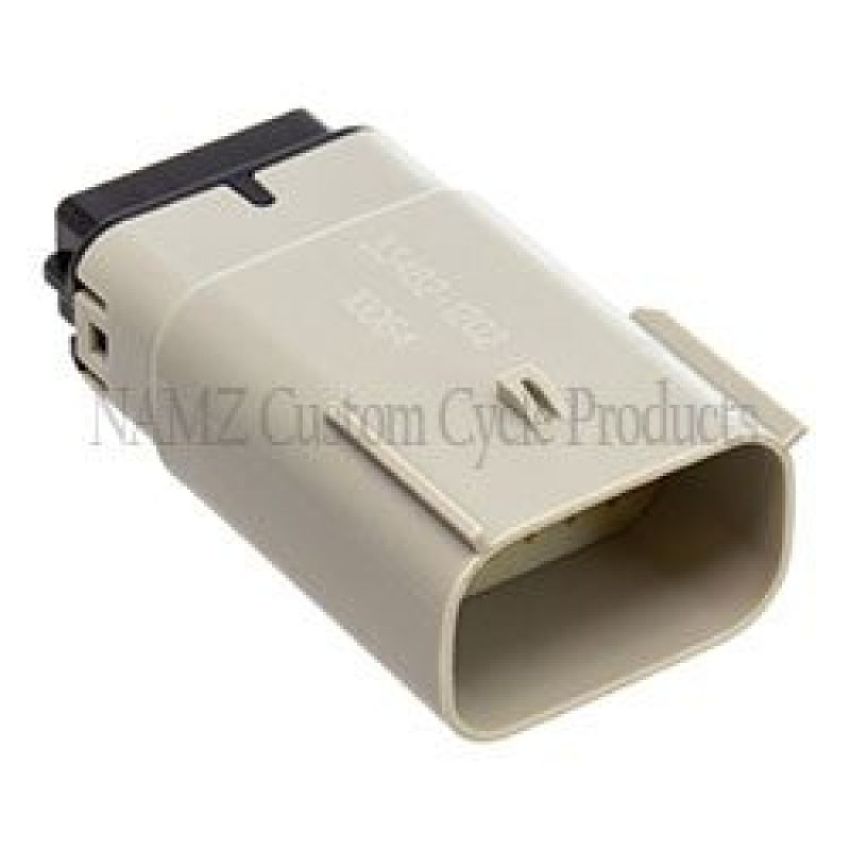 NAMZ NM-33482-1202 07-23 V-Twin Glide Right Handlebar Control Molex MX-150 12-Position Male Connector - Black